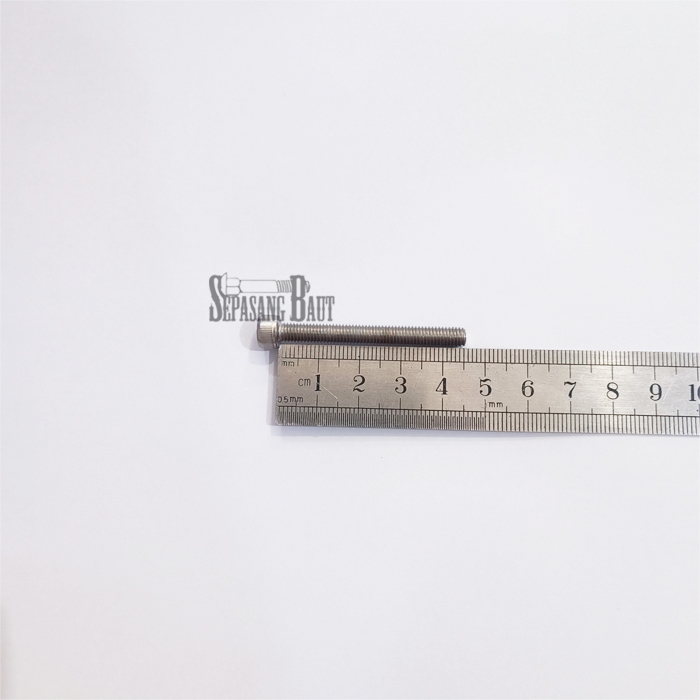 M5 x 45 Baut L Hex Head Socket Screw Stainless 304 M5x45