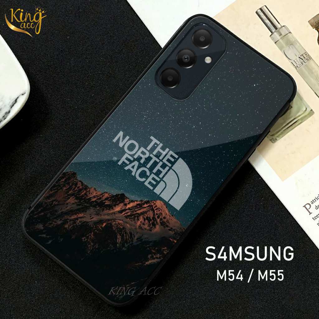 Casing Hp Samsung M54/M55 Softcase Glass Glossy Samsung M54/M55 Case Hp Samsung M54/M55 - K66