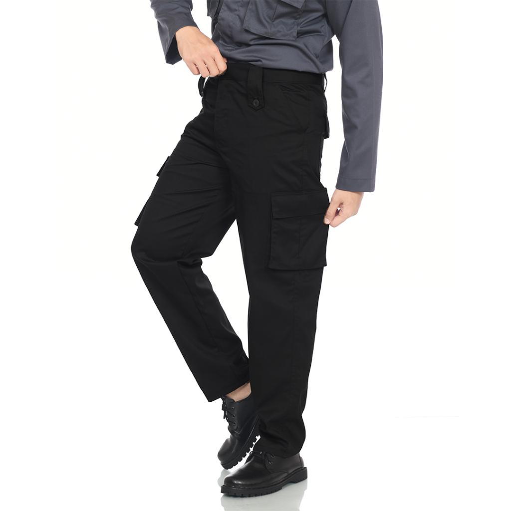 Celana PDL Original  Warna Hitam Brimob Bahan American Drill