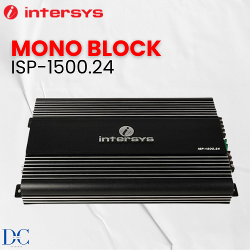 Monoblock Power Amplifier Mobil - Monoblock ISP-1500.24 - Monoblock 24Volt Amplifier - 100% Original