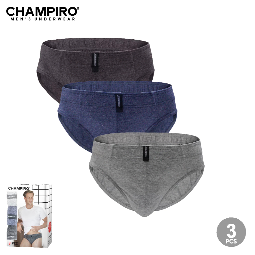 Celana Dalam pria Champiro C.0312-C | CD Champiro Original Isi 3 Pcs | Celana Dalam Champiro 0312.c 
