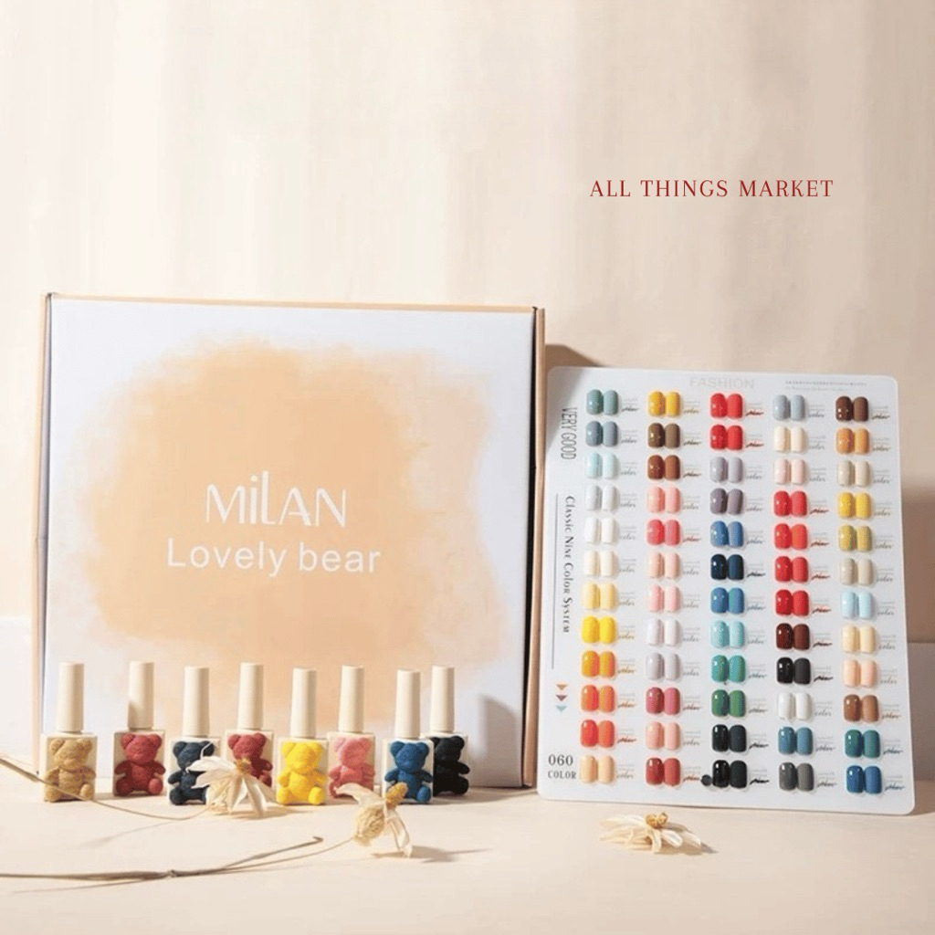 Milan Lovely Bear Nail polish (SECOND HAND) | 60 COLORS