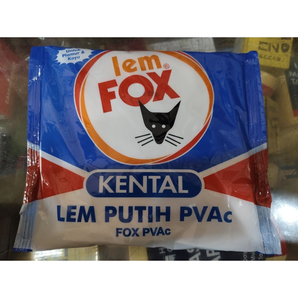 

Lem Putih Fox PVAC BIRU 600GR