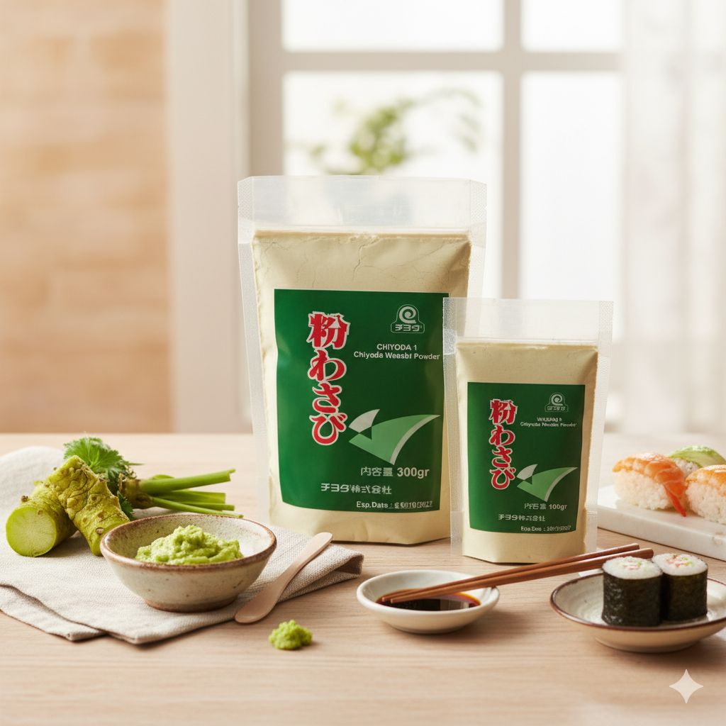 Wasabi powder, wasabi bubuk