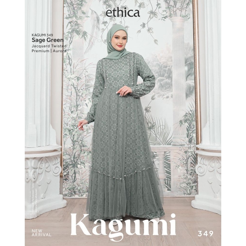 GAMIS KAGUMI 349 / GAMIS KAGUMI ETHICA TERBARU