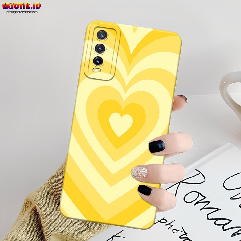 Case VIVO Y12s Y20 Y20s- Eksotik.id - Casing VIVO Y12s Y20 Y20s - Case LOVE PATTERN - Skin Handphone