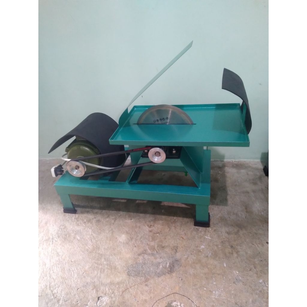 mesin potong batu 10inch dinamo 1/2pk