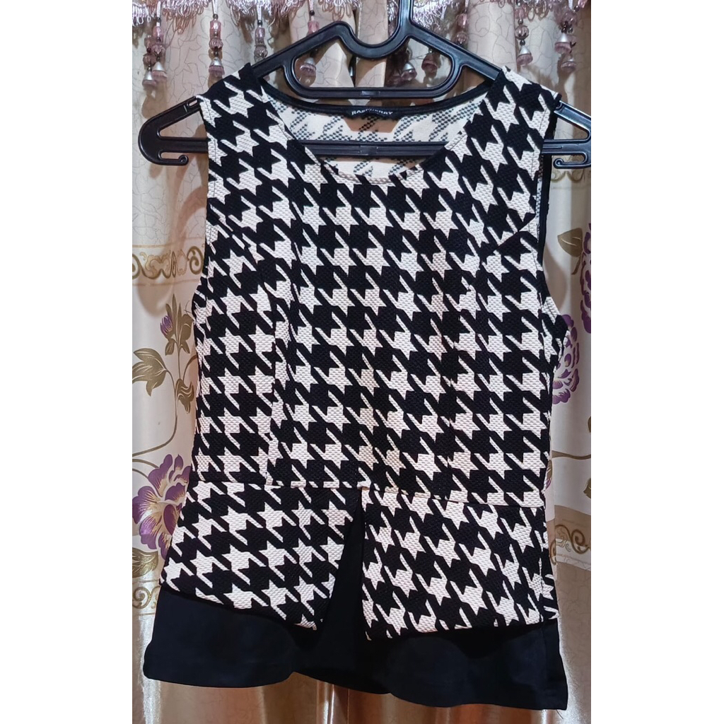 TOP HOUNDSTOOTH (PRELOVED)
