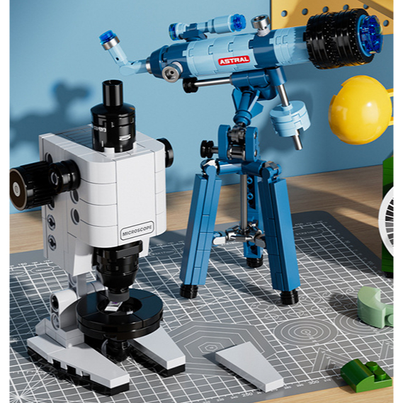 Mainan Balok Susun Block Brick Seri Antariksa