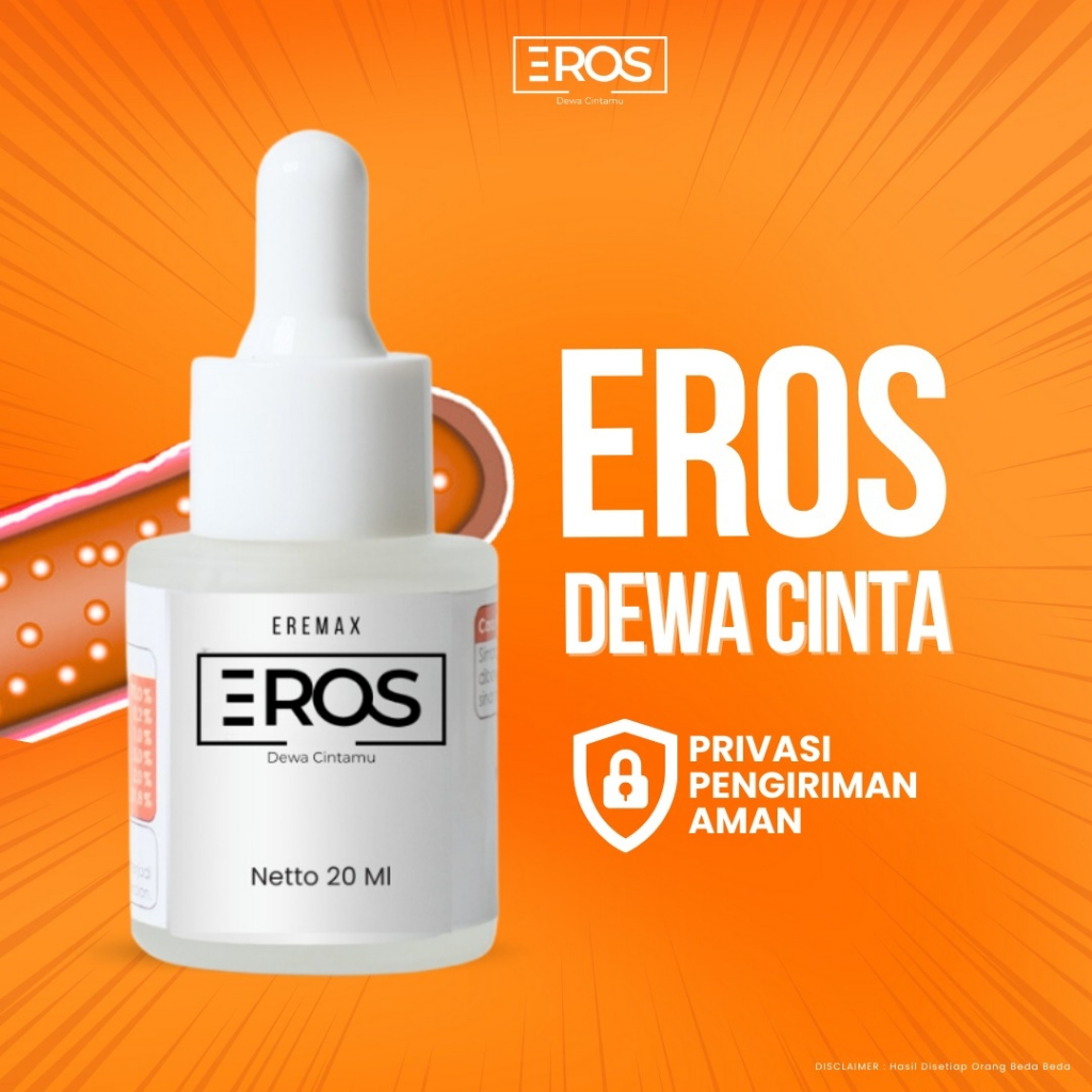 Eros Tetes Pria Perkasa Original - Serum Tetes Pria