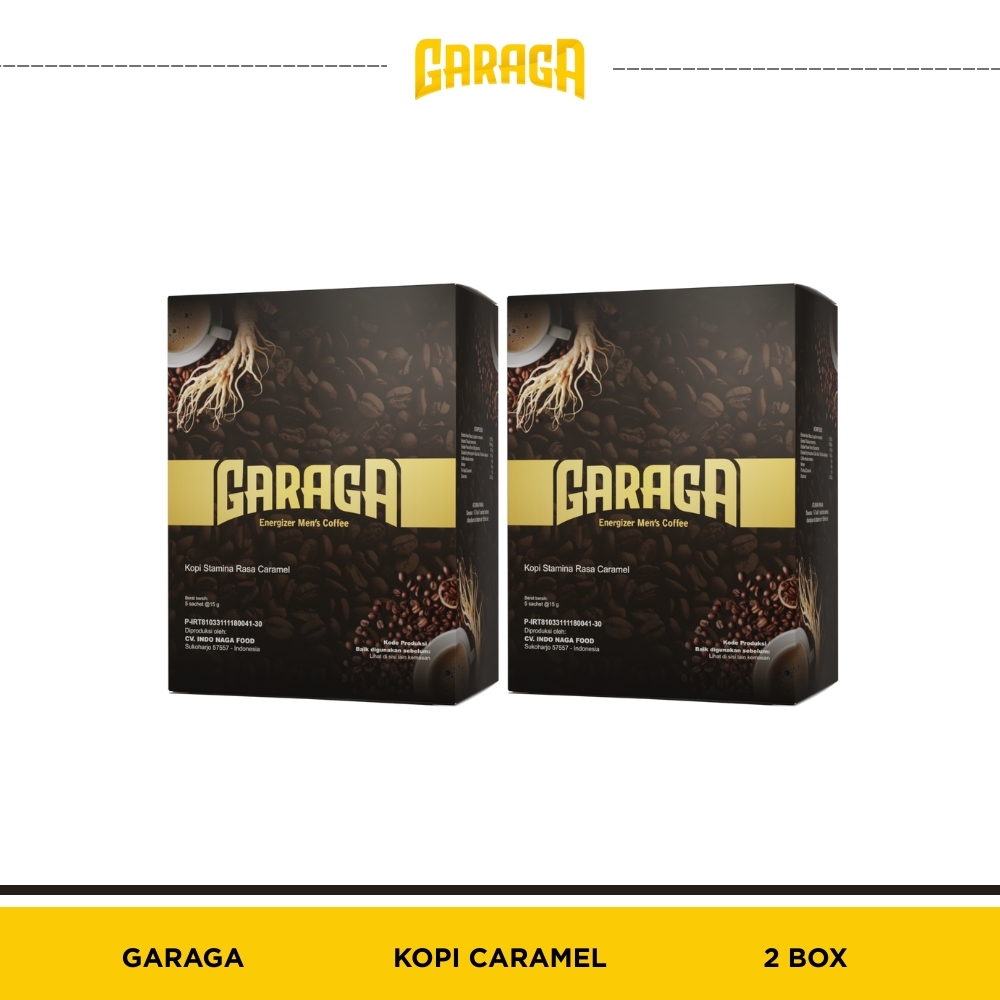 GARAGA - Kopi Caramel - 2 Box