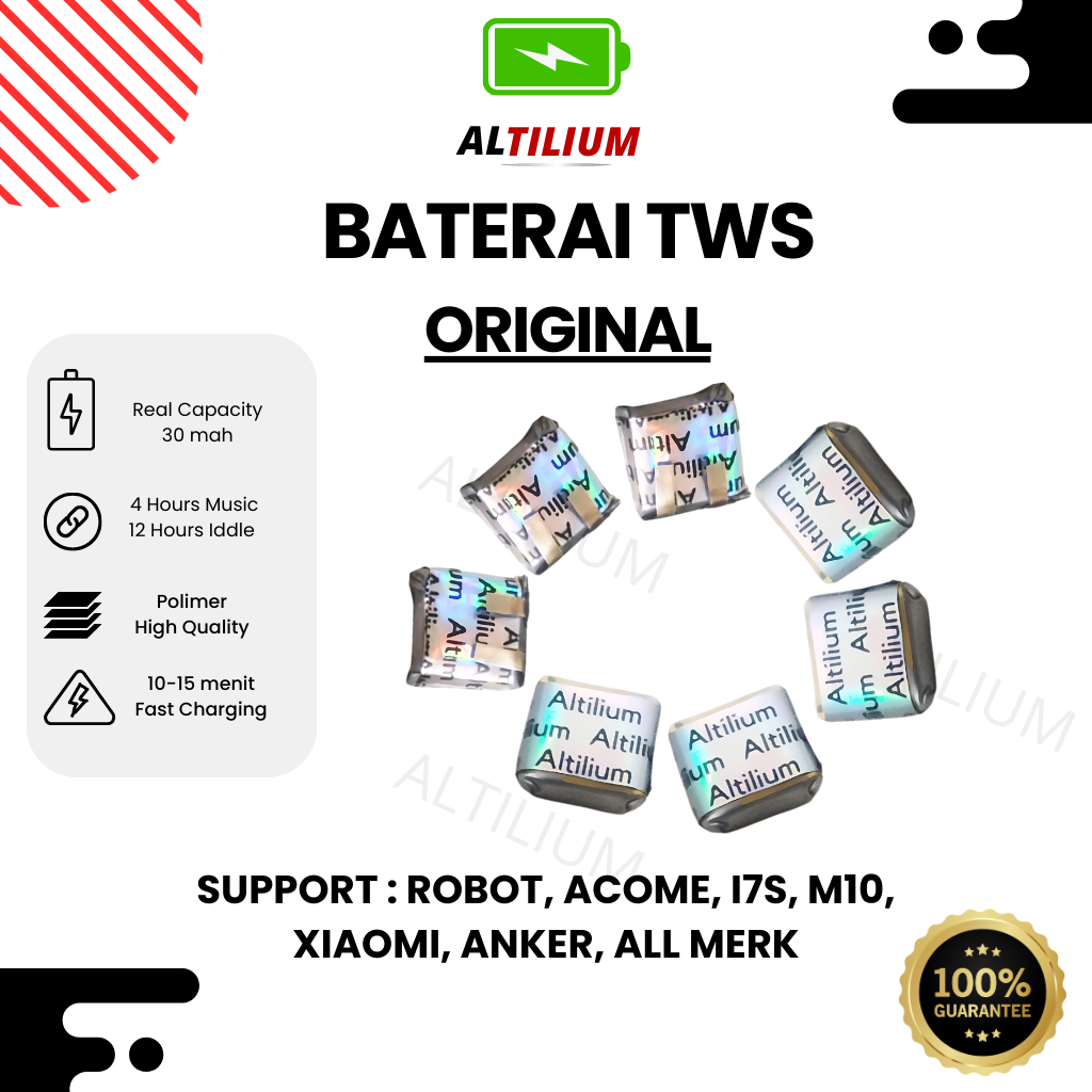 Pelove_Night Baterai Tws Nokia E3100/E3500 Original Altilium Power