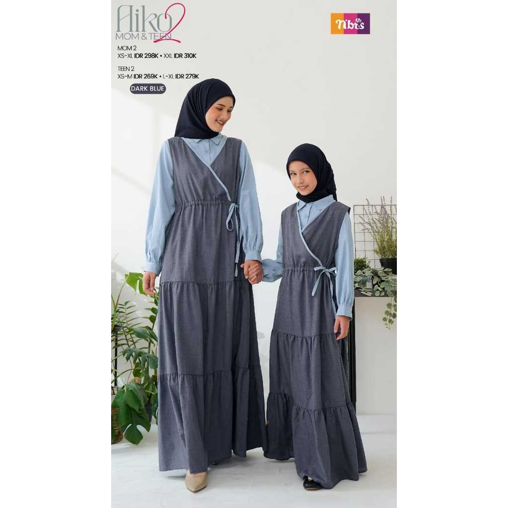 NIBRAS GAMIS COUPLE IBU DAN ANAK