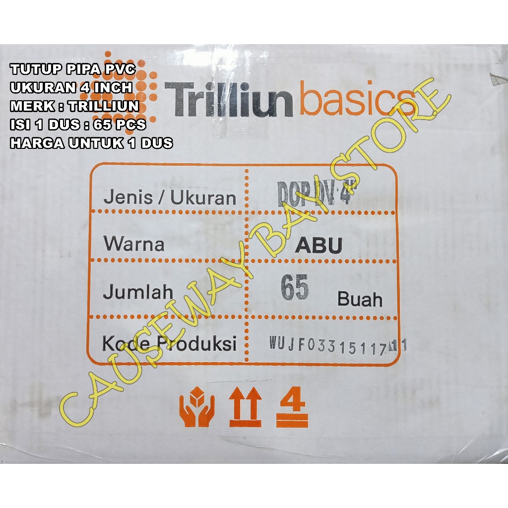 DOP 4 INCH TRILLIUN ( 1 KARTON )