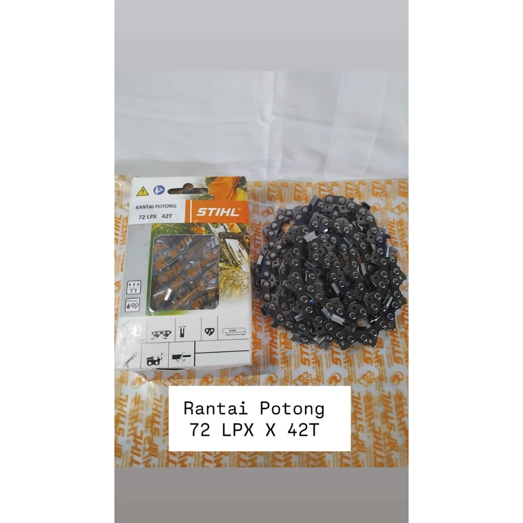 promo RANTAI BAR 25inch (MATA POTONG)chainsaw ORIGINAL STIHL