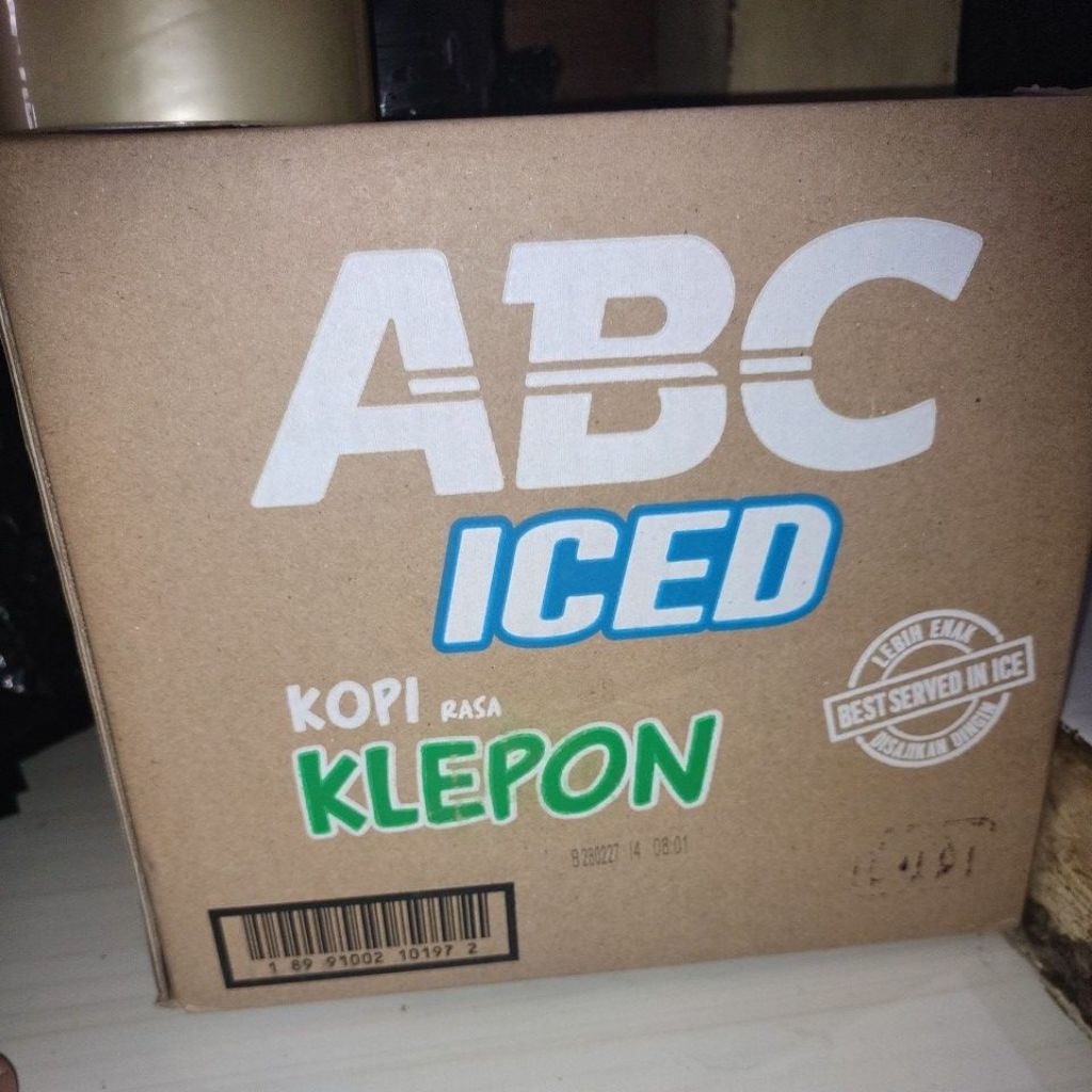 ABC Klepon 1 Dus isi 12 Renceng