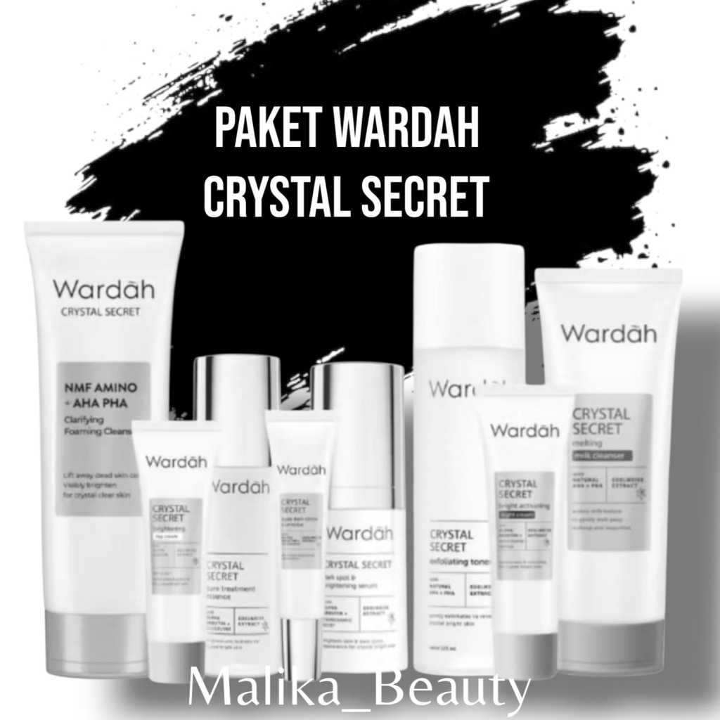 WARDAH White Crystal Secret SERIES Harga satuan - Rangkaian Skincare Wardah White Crystal Secret