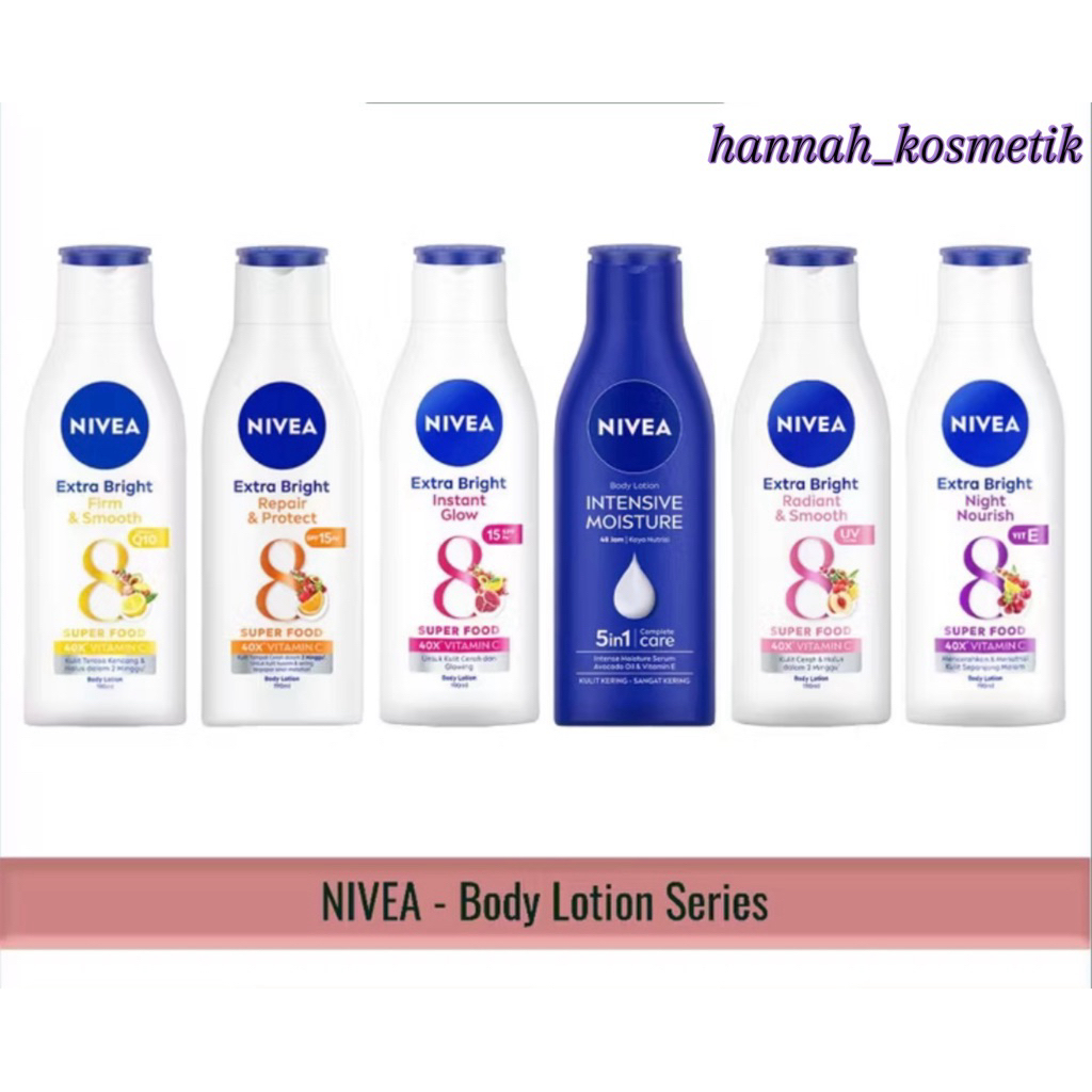 ~HK~ Body Lotion Extra Bright 190ml NIVEA