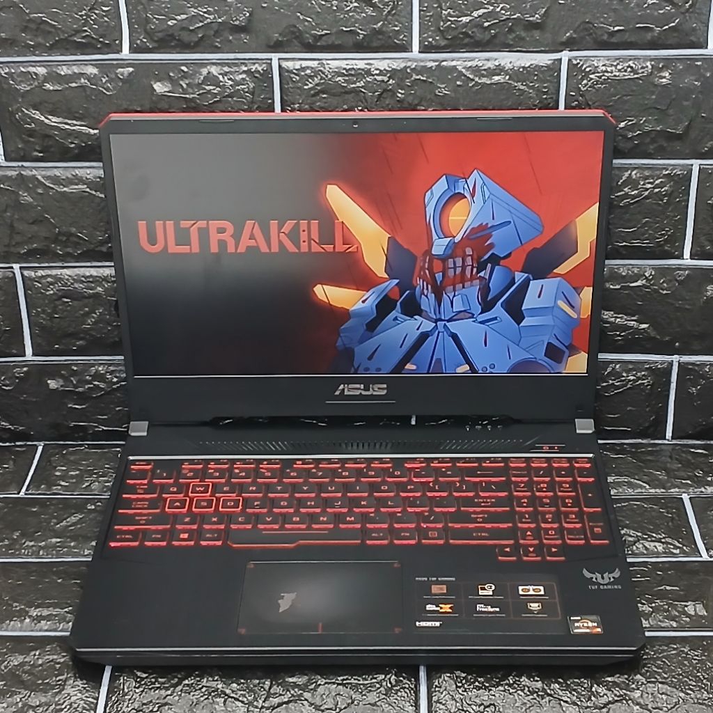 Laptop Asus Tuf Gaming FX505DY AMD Ryzen 5 3550H 8/256GB RX 560X Red