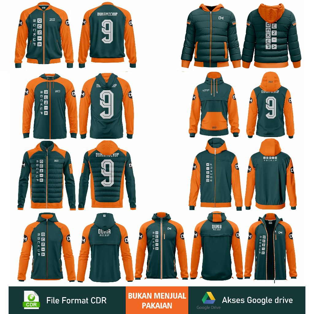 Mockup Jaket Part 3 - CDR