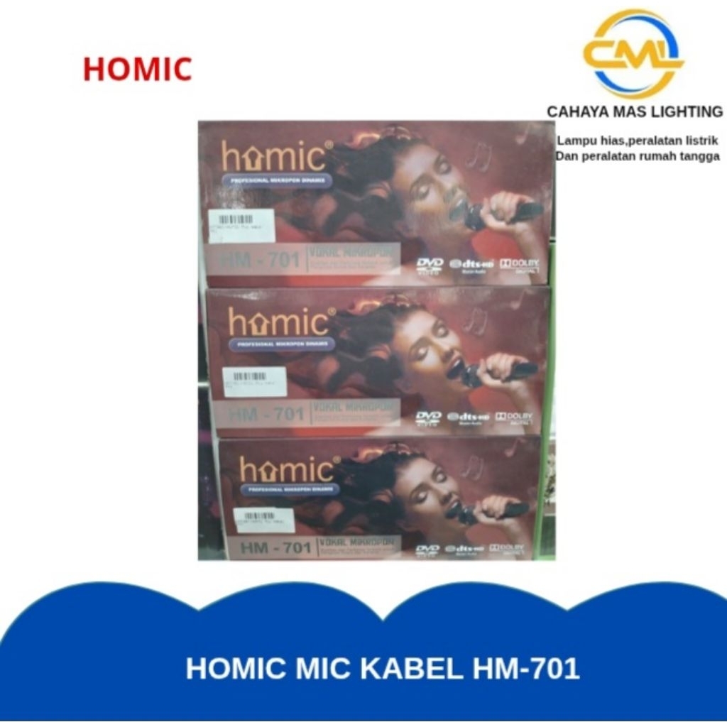 mikrofon wireless mic tanpa kabel homic