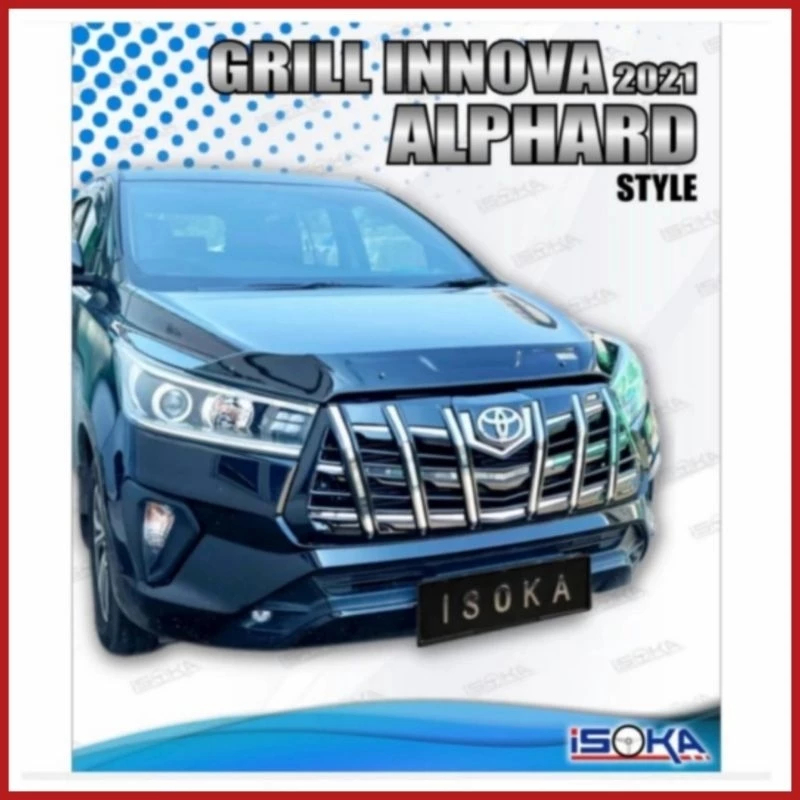 Grill front grill innova Reborn 2021 model alphard