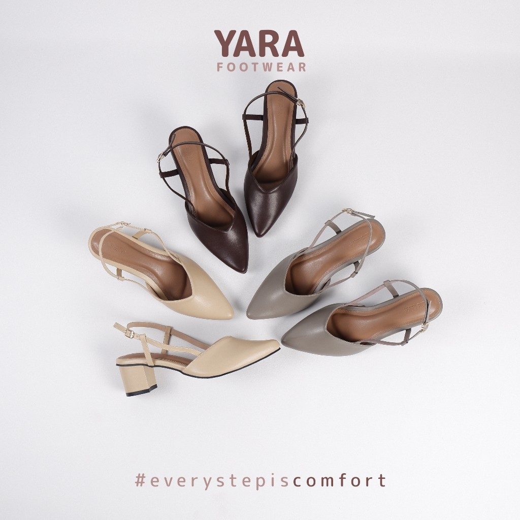 Clara Yara Footwear Heels Mules Hak 5 cm