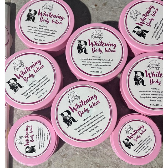 R whitening Body lotion