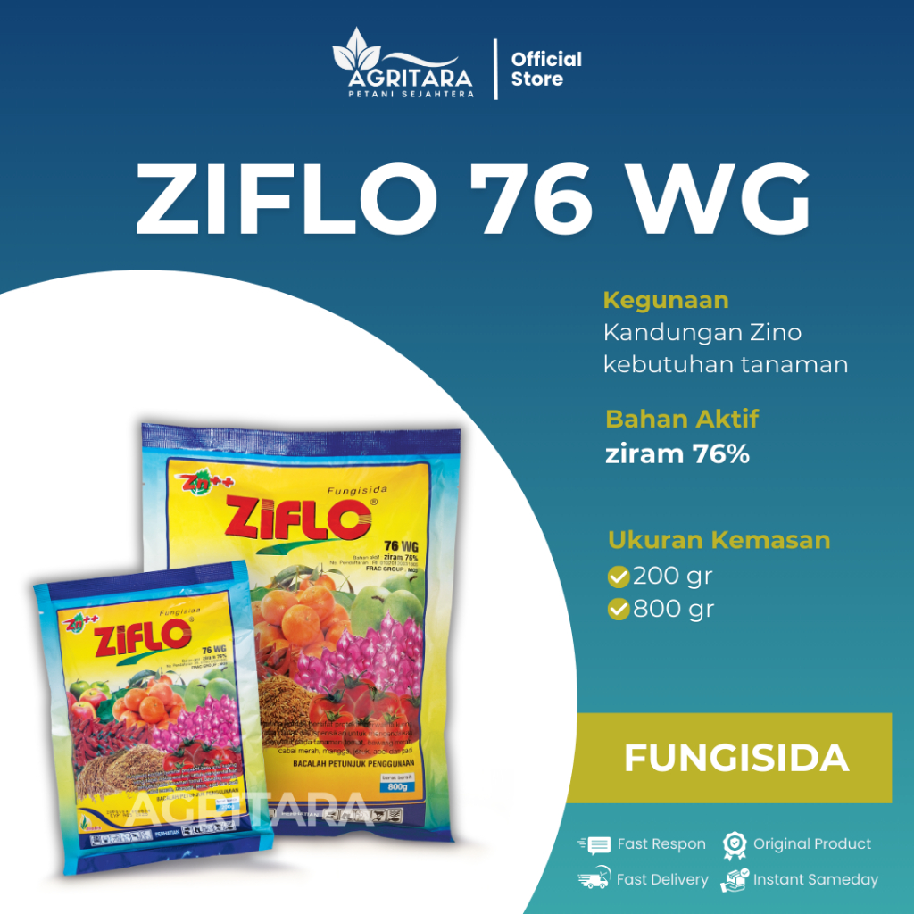 Fungisida ZIFLO 800 GRAM