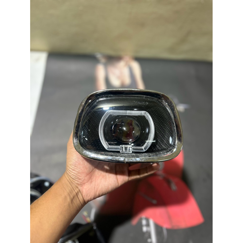 BILED led daymaker lampu depan vespa super sprint