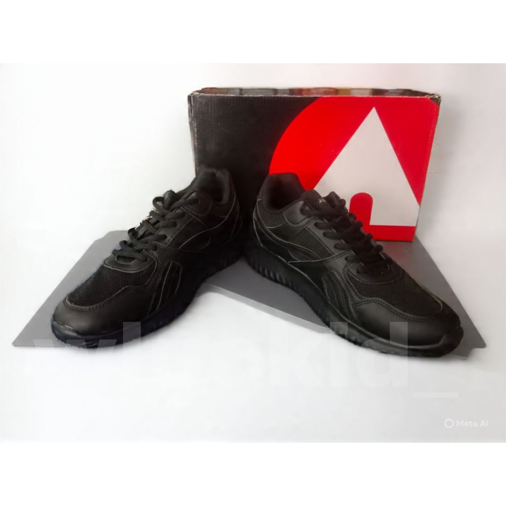 Sepatu Airwalk Cedric Full Black Original // Sepatu Pria Wanita Full Black Original