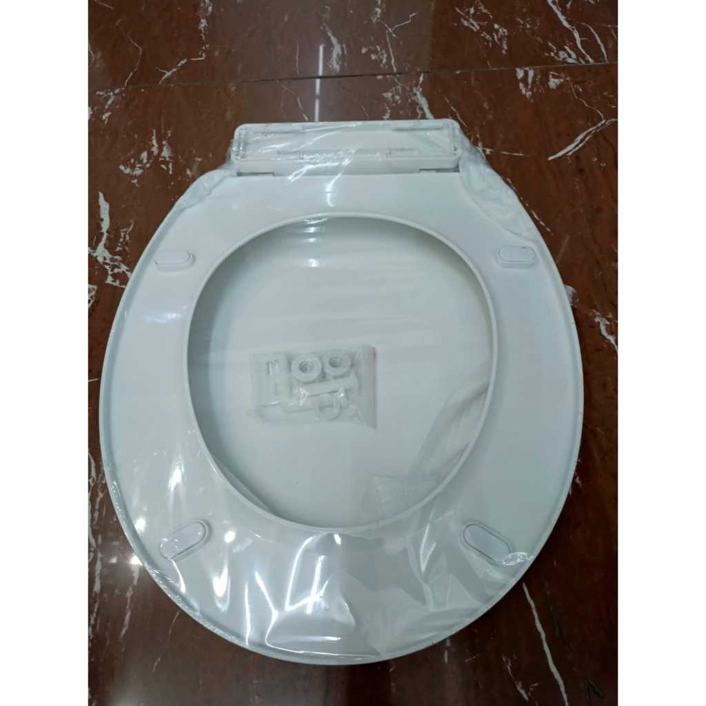 VOLK 663 MAGNOLIA TUTUP CLOSET SEAT COVER KLOSET CLOSET TOILET WC DUDUK PUTIH