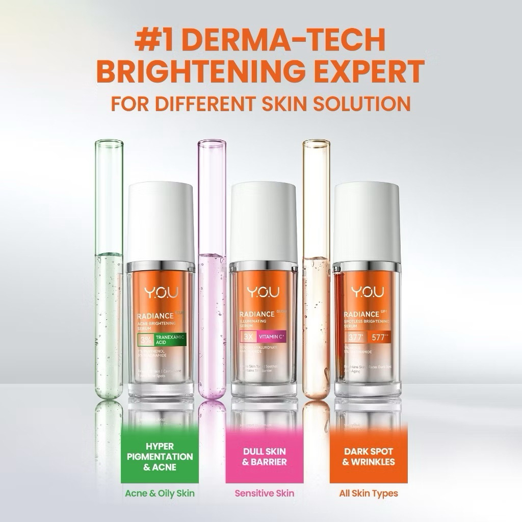 [NEW RADIANCE SERIES] YOU Radiance Plus Acne Brightening Serum | YOU Radiance Glow Illuminating Seru