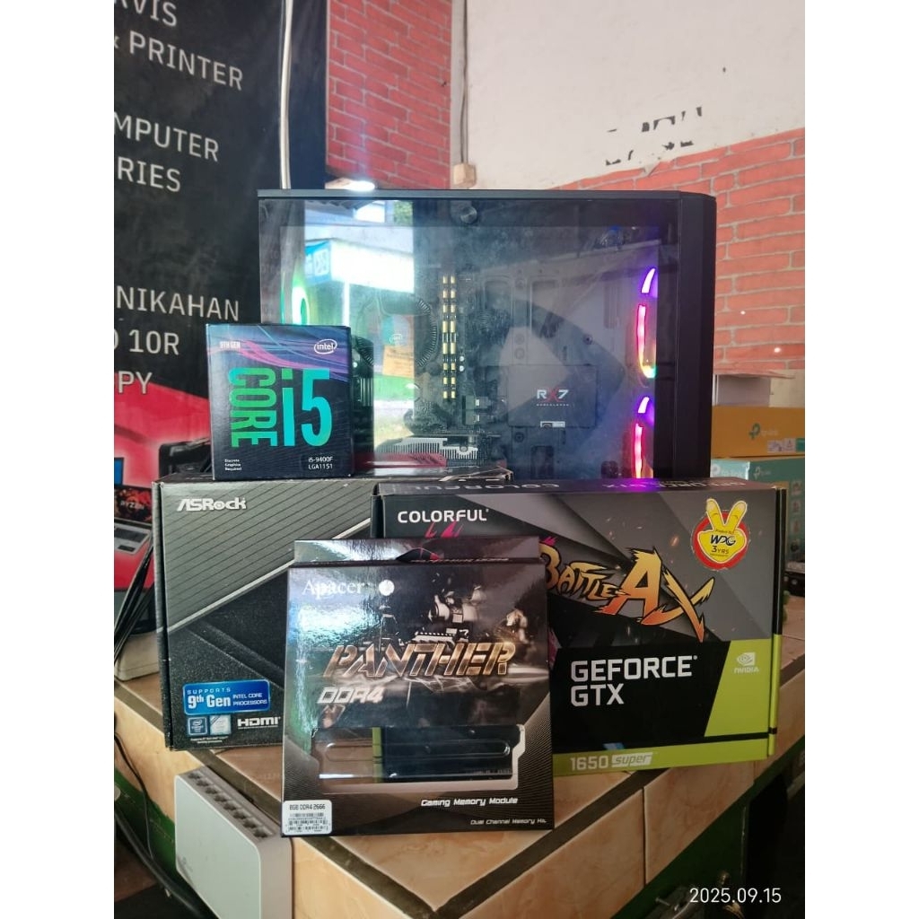 Pc rakitan core i5-9400F