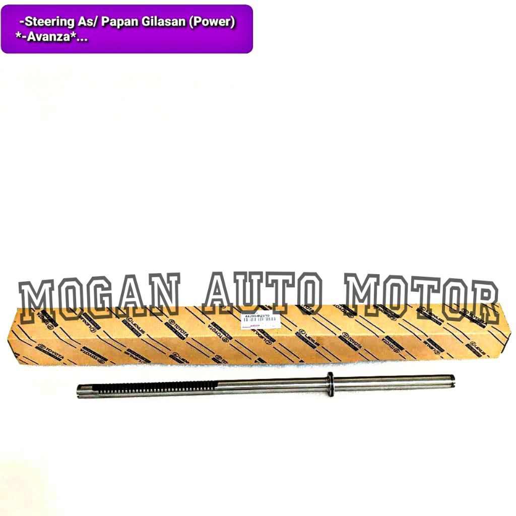 As Rack Steering Shaft Stir / Papan Gilasan Toyota Avanza Xenia 2004-2011 Power Steering Original OE