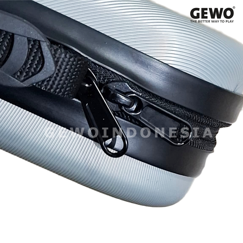 Gewo Hard Case - Tas Cover Bet Bat Balde Case Tempat Kayu Tenis Meja Pingpong Hardcase Gewo Co