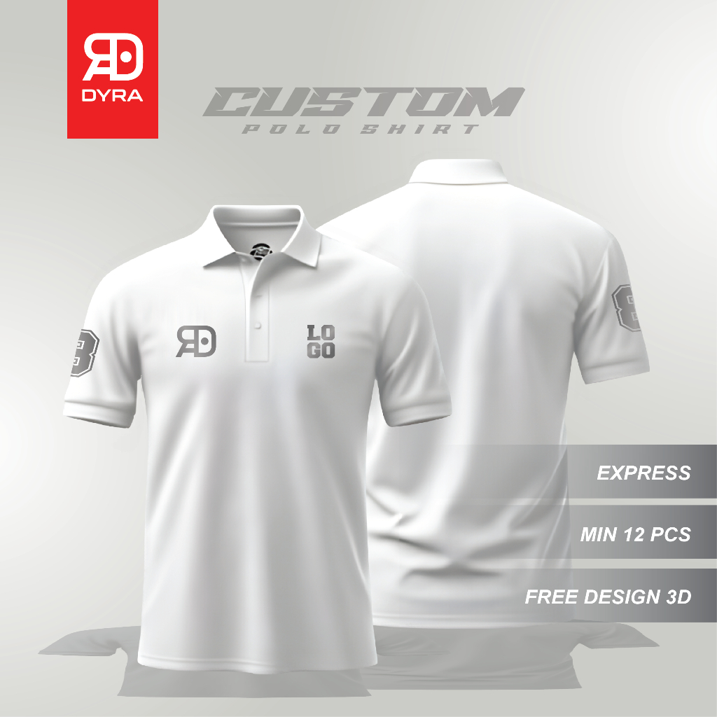 Custom Kaos Polo Lusinan Free Design