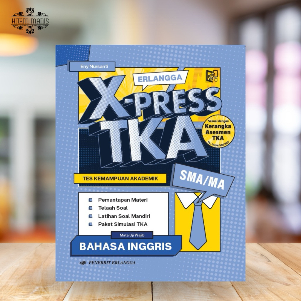 ERLANGGA XPRESS TKA BAHASA INGGRIS SMA/MA 2026 // TKA BAHASA INGGRIS ERLANGGA // BUKA TKA SMA