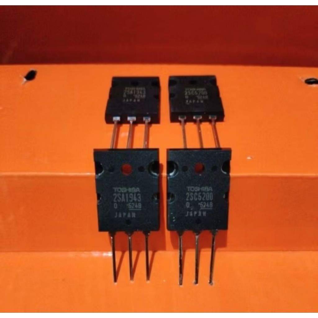 Transistor Final Toshiba A1943 C5200 Seri 524B TR Power Toshiba