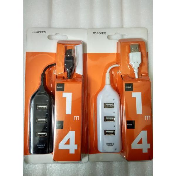 USB HUB 4 Port 4 USB /USB HUB 4 Port 1M / Colokan USB Komputer / Flashdisk 4 Colokan Laptop