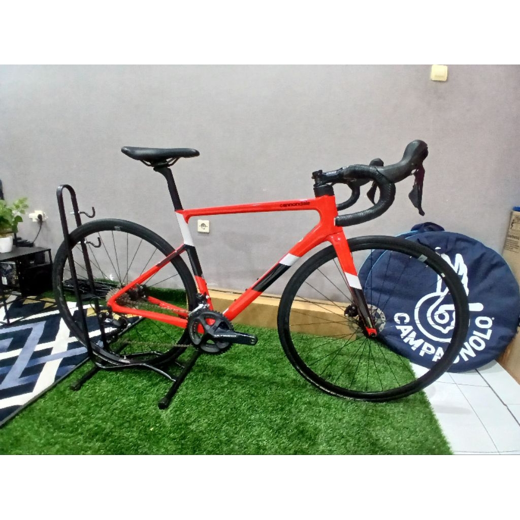 ROADBIKE CANNONDALE SUPERSIX EVO DISCBRAKE SIZE 51 SECOND VERY GOOD CONDITION