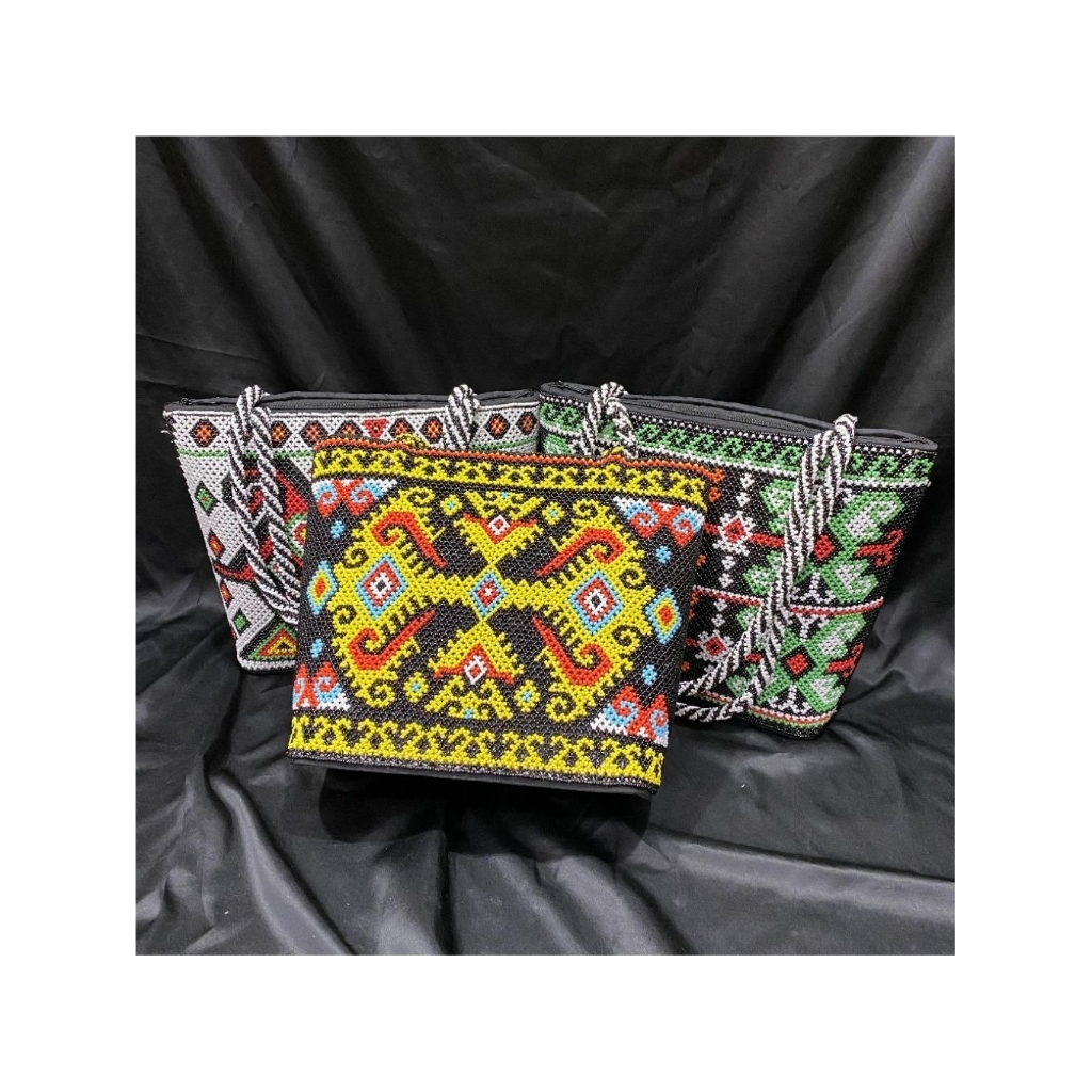 TAS MANIK ASLI DAYAK - TAS MANIK KHAS DAYAK KENYAH - TAS MANIK DAYAK