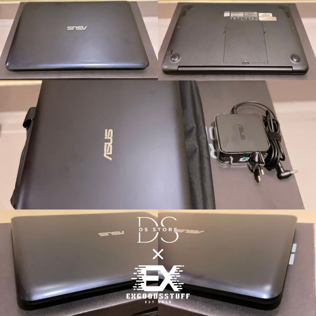 Laptop Asus E402W AMD E2 6110, 4GB HDD 500GB (Jarang Dipakai)