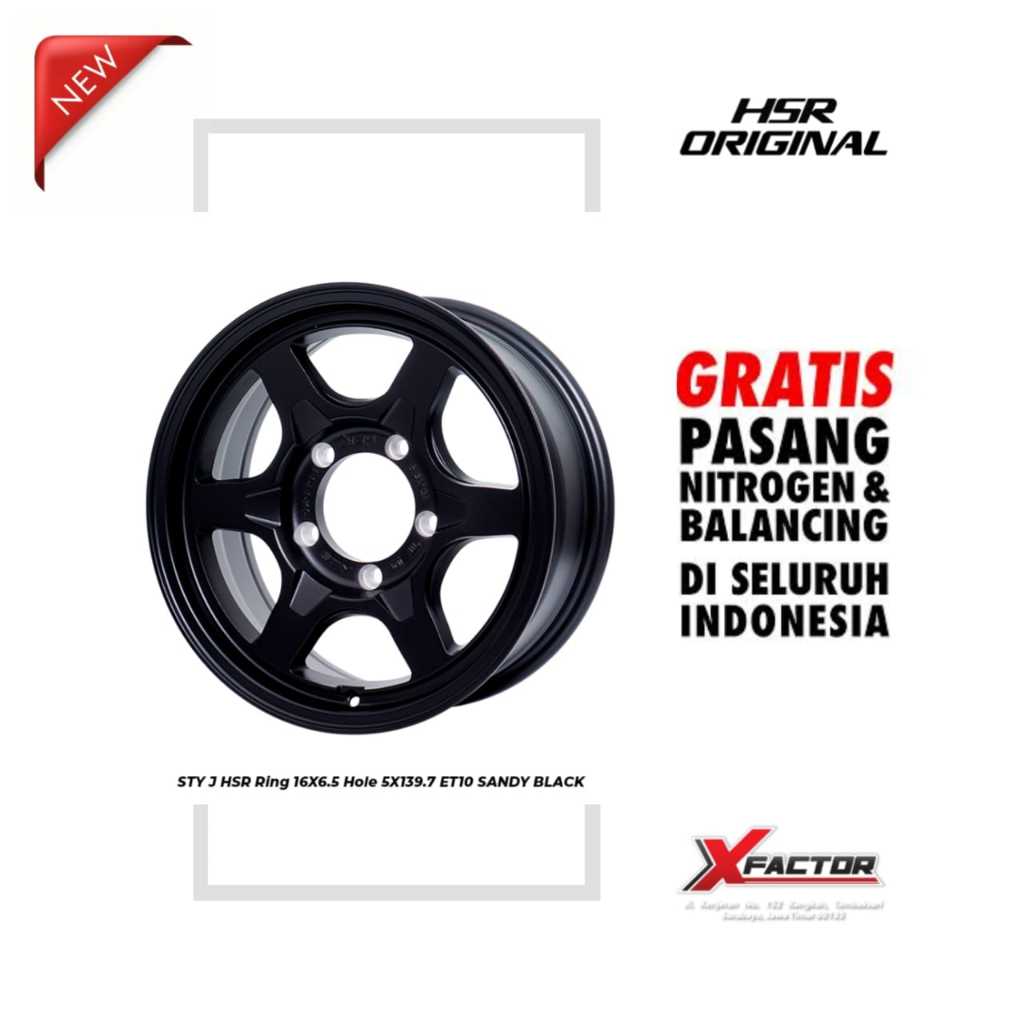 VELG MOBIL R16 HSR R16X6.5 H5X139,7 ET10