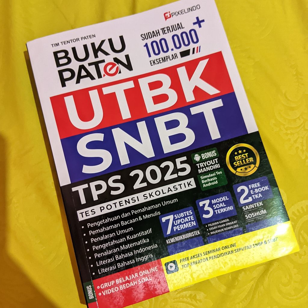 PRELOVED BUKU PATEN UTBK SNBT 2025