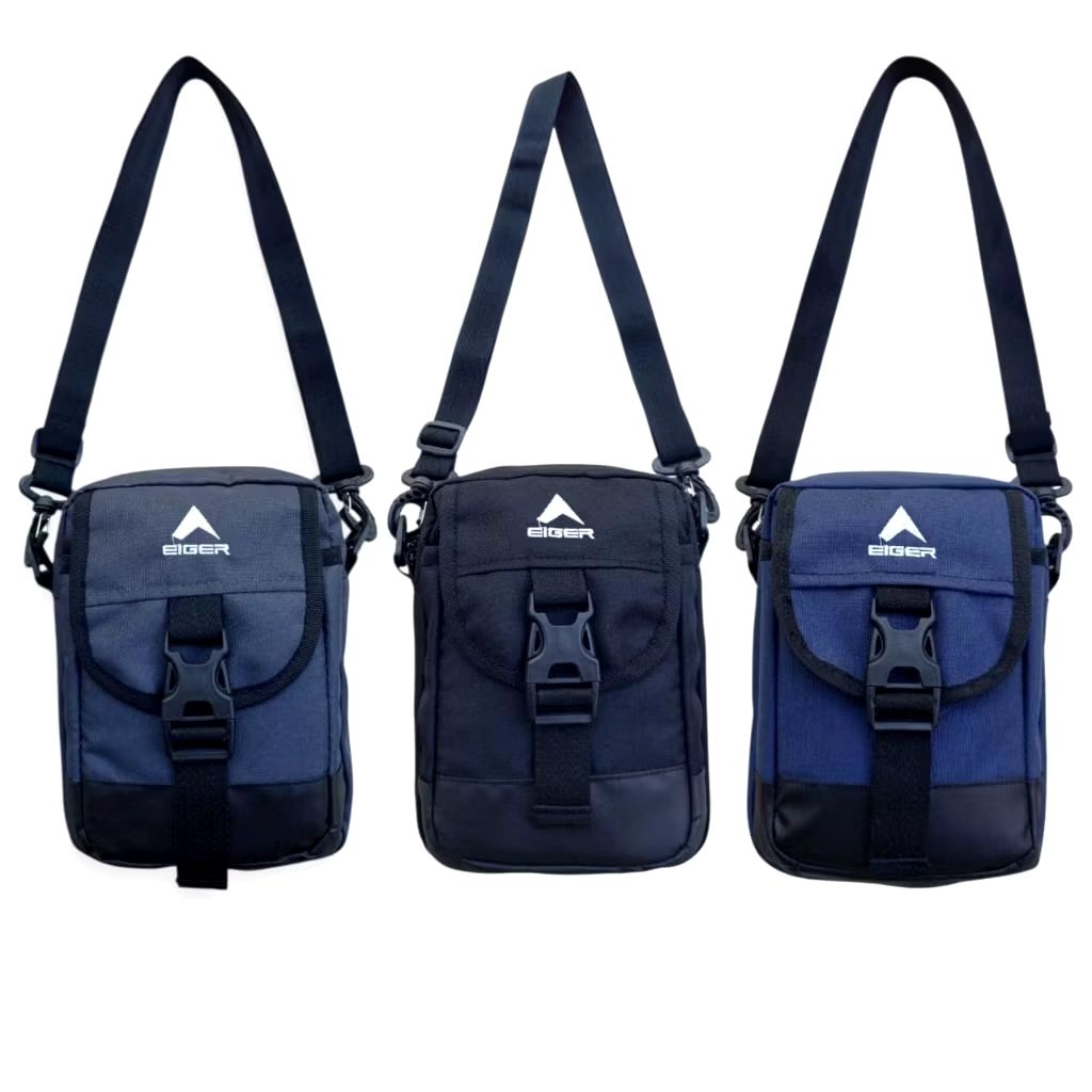 Tas Selempang EIGER Cowok Kecil Medium Full Variasi Slingbag Pria