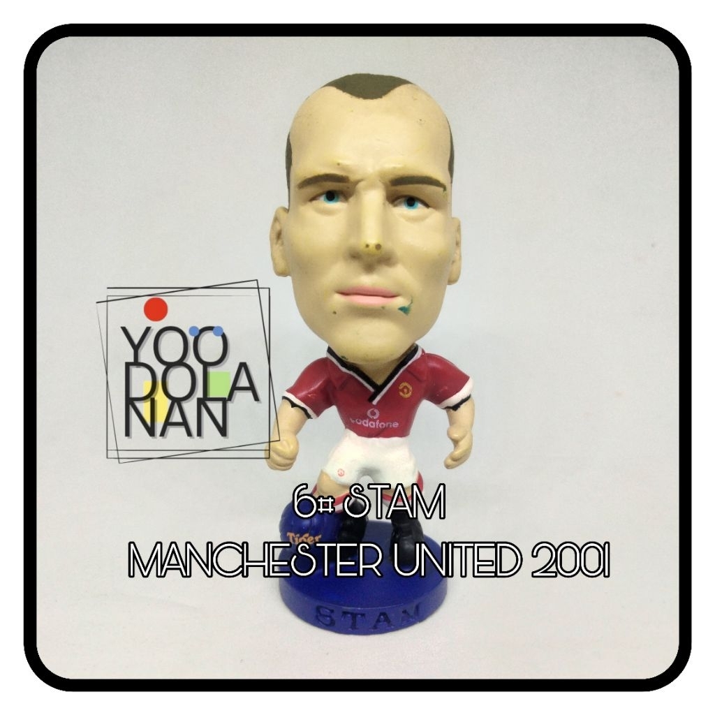 6# STAM - MANCHESTER UNITED 2001 CORINTHIAN PROSTARS FIGURE PEMAIN BOLA