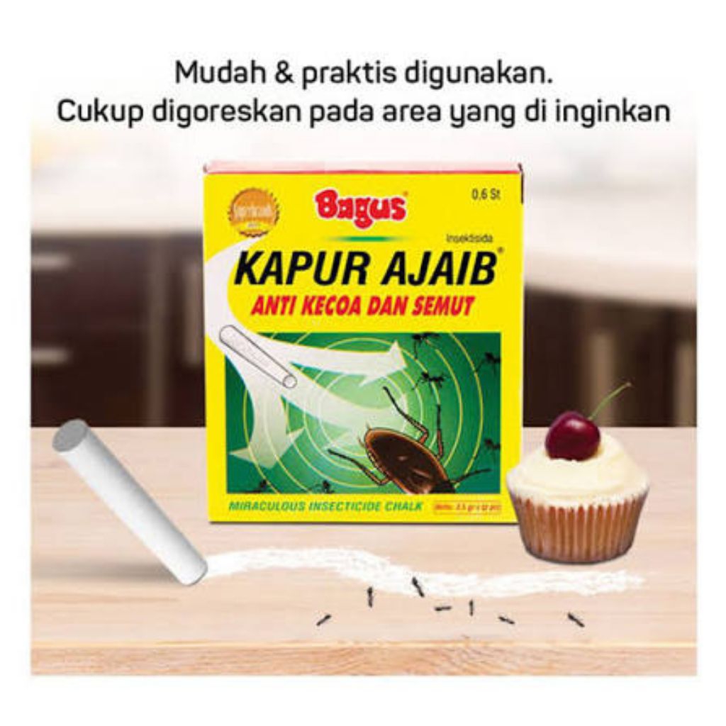 PROMO BAGUS KAPUR AJAIB/Kapur Semut/Kapur Kecoa/Kapur Ajaib/Kapur Anti Semut dan Kecoa/Kapur Ajaib P
