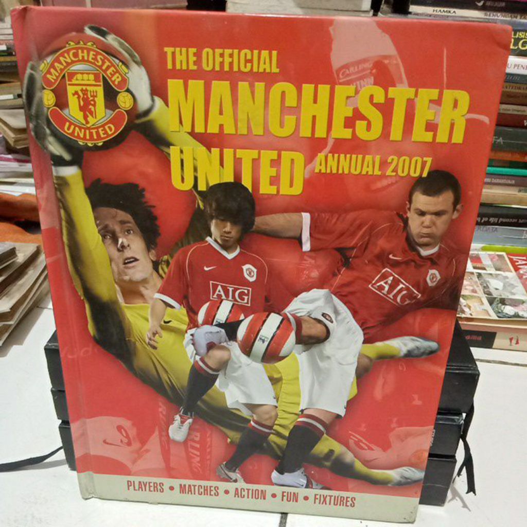 buku the official Manchester united annual 2007