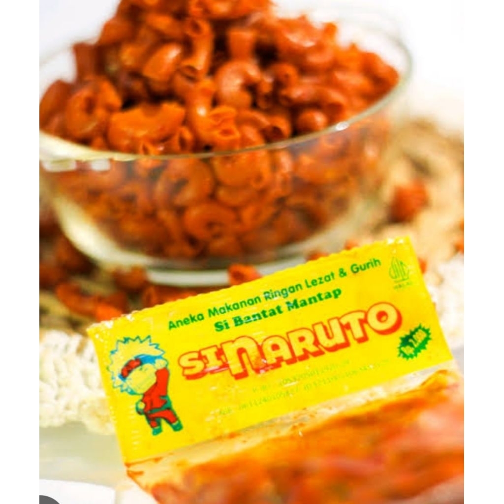 

SI NARUTO MAKARONI BANTET KEKINIAN ( 1 PACK ISI 6 PCS)